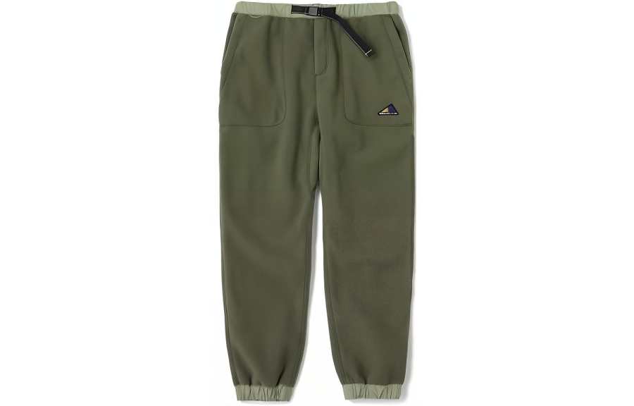 New Balance New Balance Knitted Sweatpants Men's Green Moderate Cuffed Pants