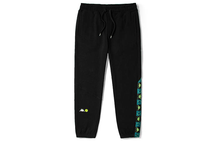Kappa x THE ORIGINAL SMILEY BRAND Cuffed Pants Moderate Sweatpants Men's