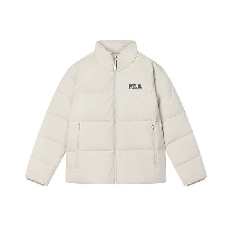 FILA FILA Down Jacket Unisex Elegant Gray