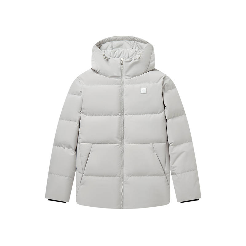 PEAK PEAK Down Jacket Men's Light Silver Gray