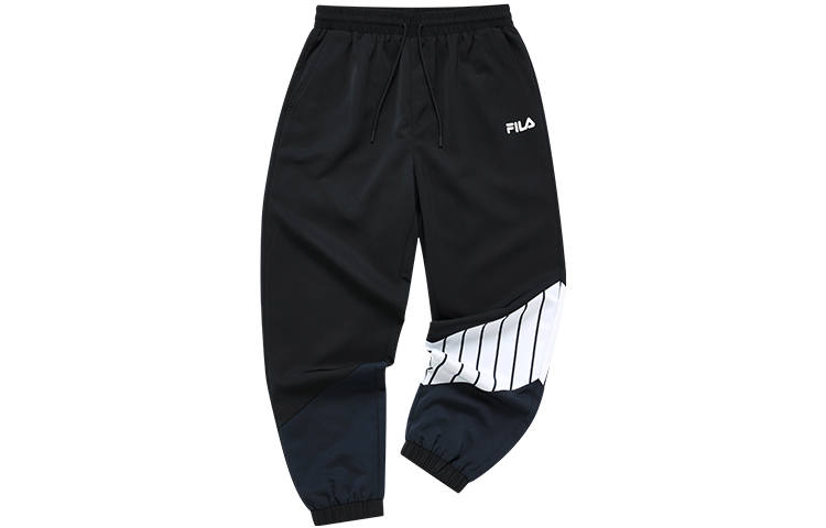 FILA FUSION Knitted Sweatpants Men's Pitch Black