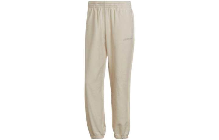 Adidas Adidas Knitted Sweatpants Men's Beige Moderate Cuffed Pants