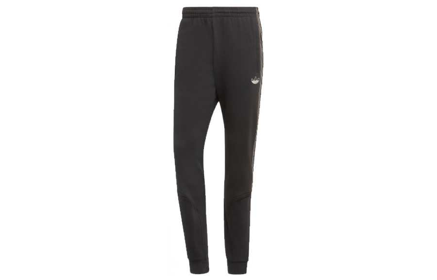 Adidas Originals 3 Stripes Knitted Sweatpants Men's Black