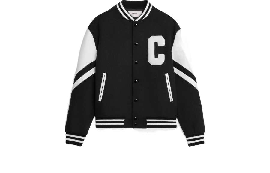 CELINE CELINE Jackson Teddy Jacket In Textured Wool