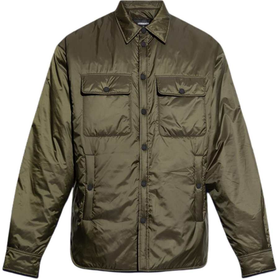 DSQUARED 2 Dsquared2 Button Up Padded Shirt Jacket