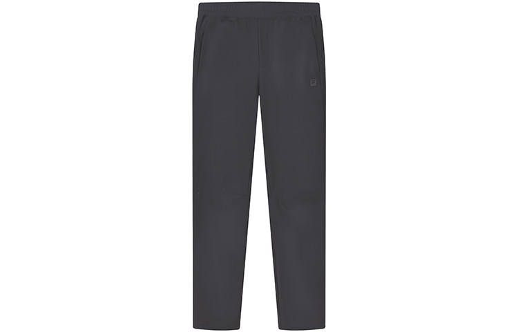 FILA Athletics Knitted Sweatpants Men's Whale Shark Gray Moderate Straight Fit Pants