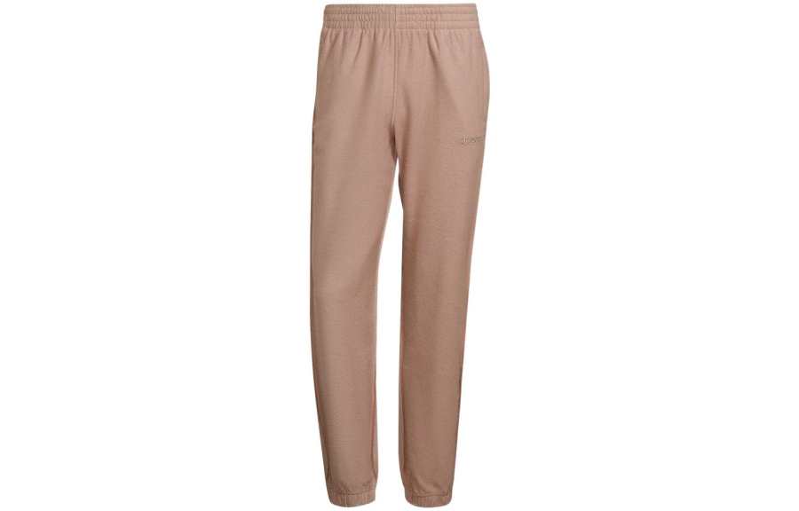 Adidas Adidas Knitted Sweatpants Men's Brown Moderate Cuffed Pants