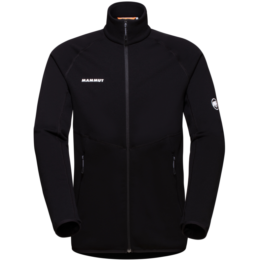 MAMMUT Aconcagua ML Thickened AF Asia Edition, Thermal Comfortable Fleece Lined Stand Collar Raglan Long Sleeved