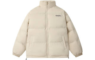 IGOI Puffer Jackets Unisex Stand Collar Thickened Padded Puffer Jacket