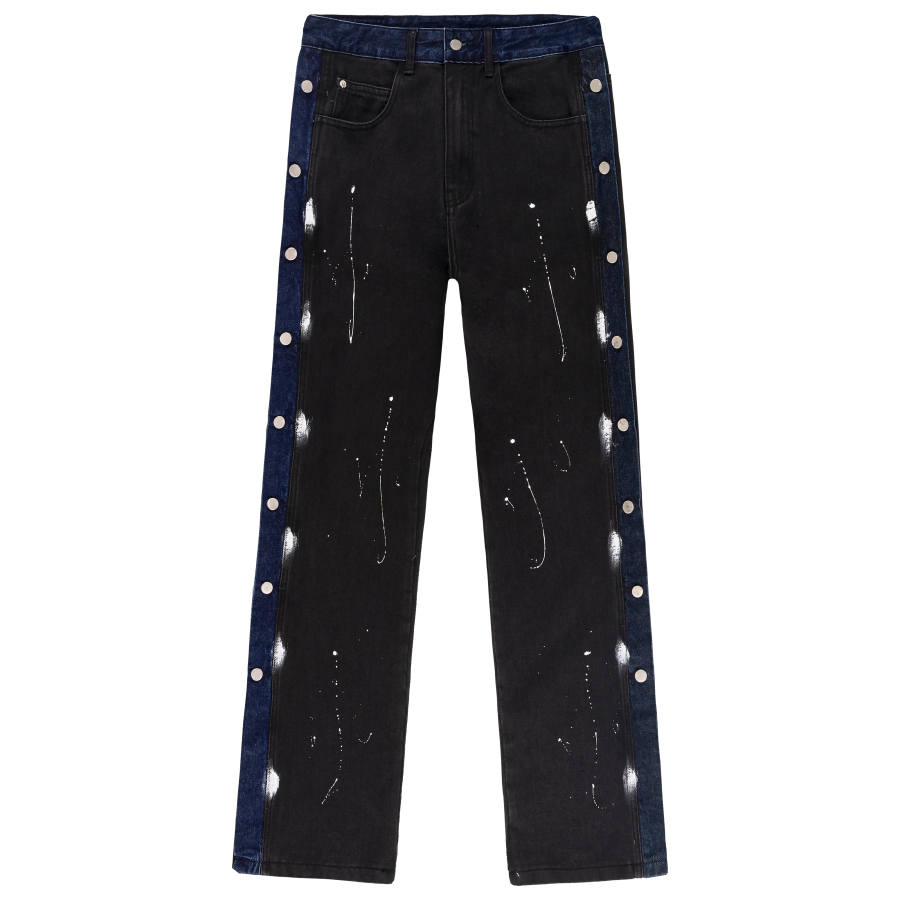 XINYINSU XINYINSU Jeans Fall Unisex Black