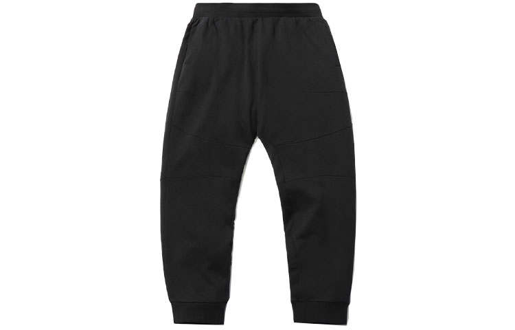 Li-Ning Li Ning Sports Fashion Collection Knitted Sweatpants Men's Black Moderate Cuffed Pants