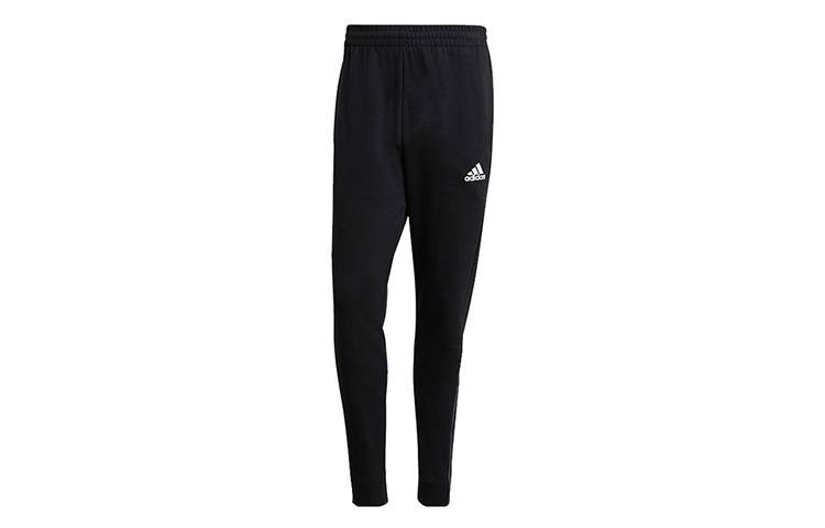 Adidas Adidas Knitted Sweatpants Men's Black Moderate Slim Fit Pants