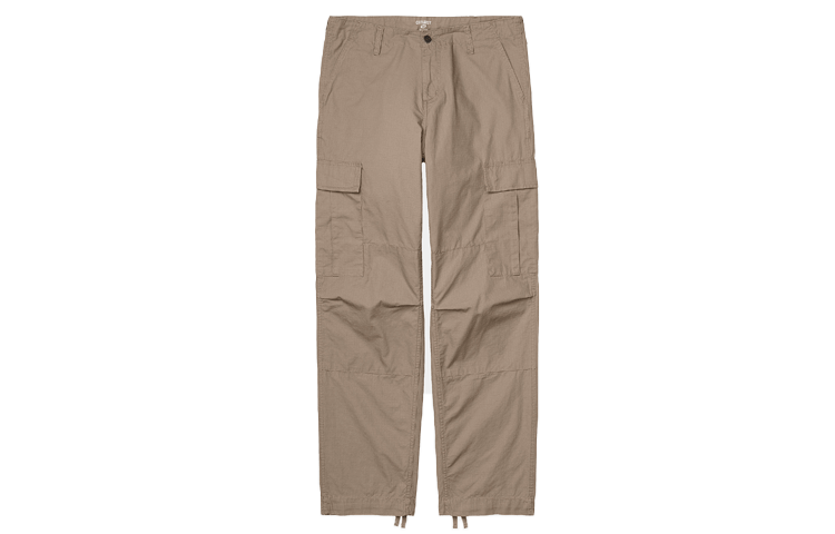 Carhartt WIP Knitted Sweatpants Men's Brown Moderate Cuffed Pants