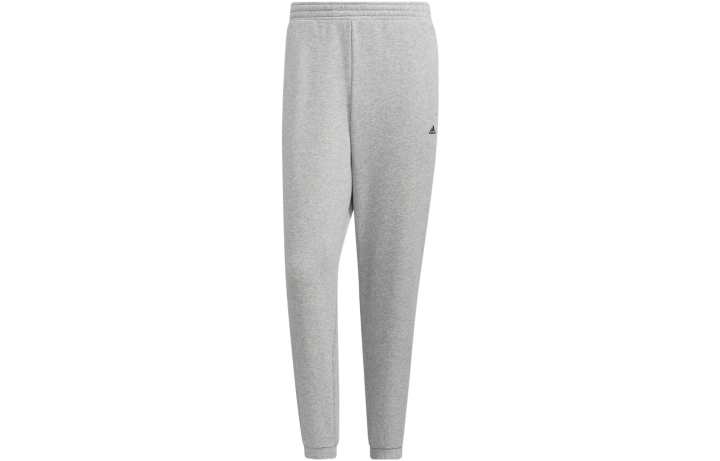 Adidas Adidas Knitted Sweatpants Men's Gray Moderate Cuffed Pants