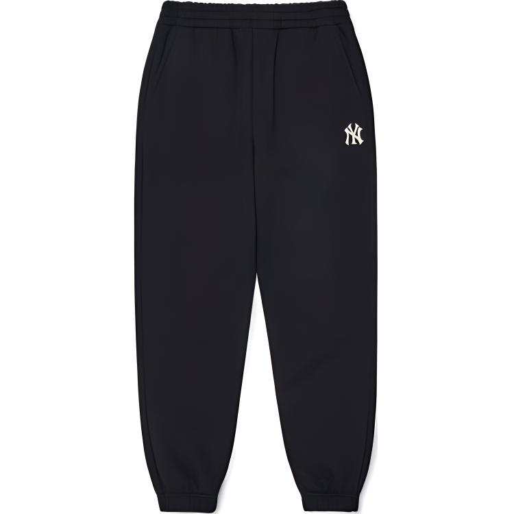 MLB MLB Knitted Sweatpants Men's Black Moderate Slim Fit Pants