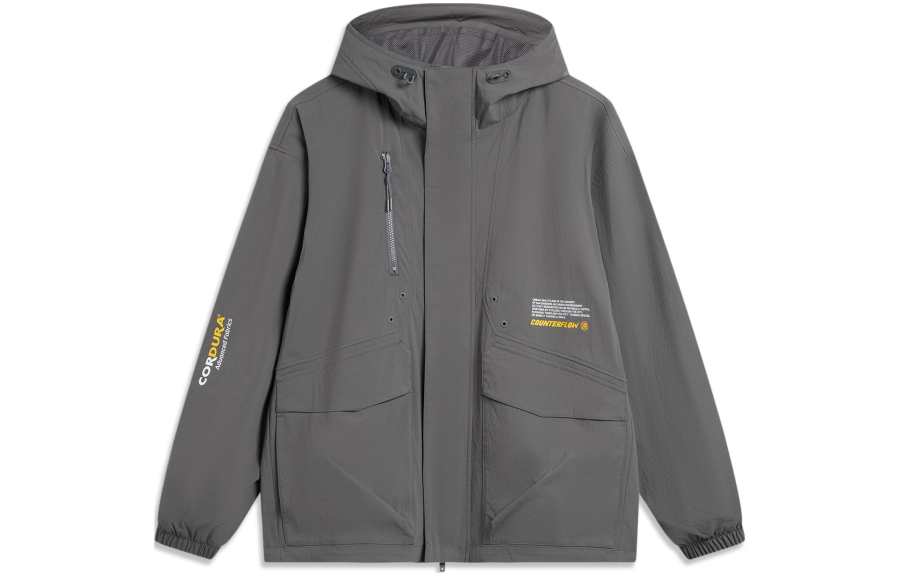 Li-Ning Li Ning Jackets & Coats Men's Thunderstorm Gray