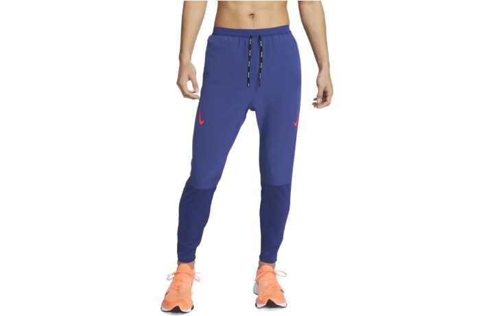 Nike Nike Knitted Sweatpants Men's Blue Moderate Slim Fit Pants