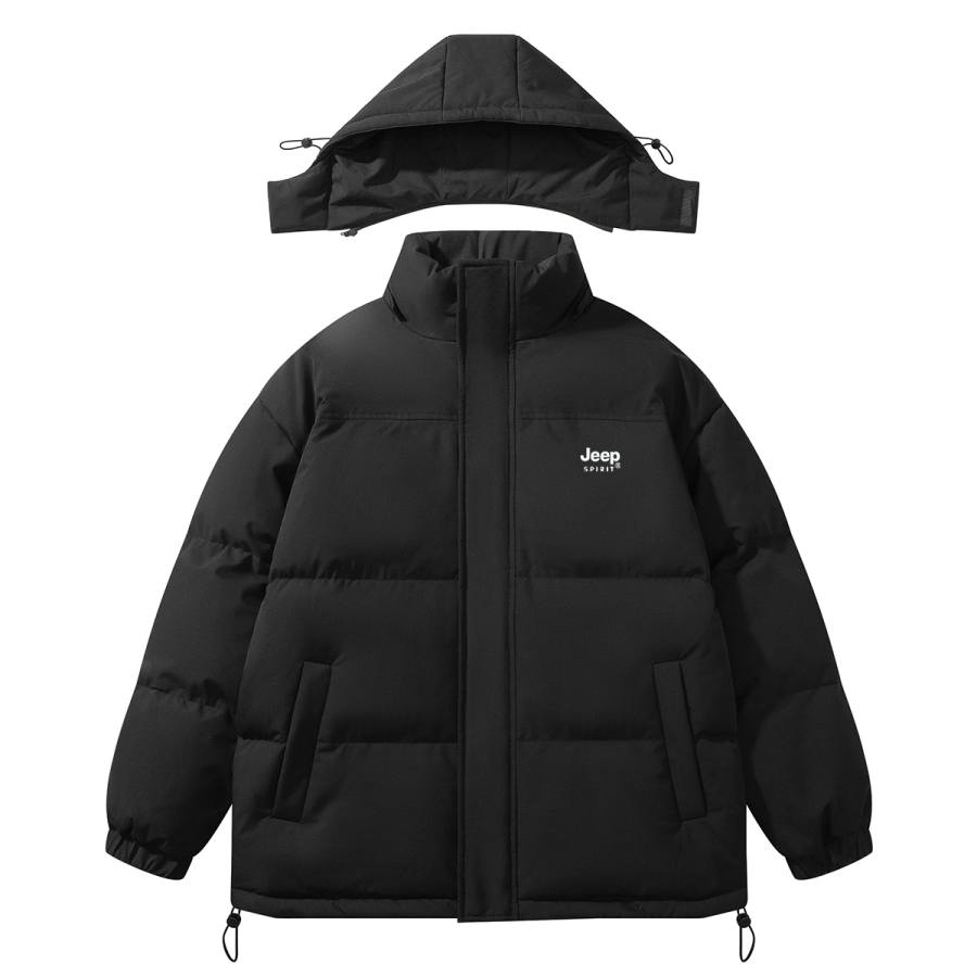 JEEP SPIRIT Puffer Jacket Unisex Khaki