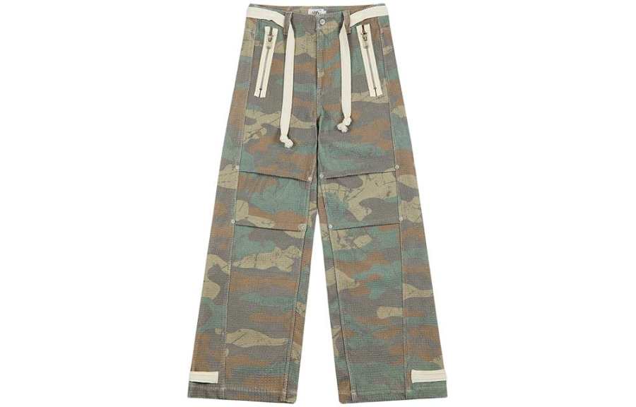 GOOD BAI 916 SS24 Cargo Pants Unisex Camouflage