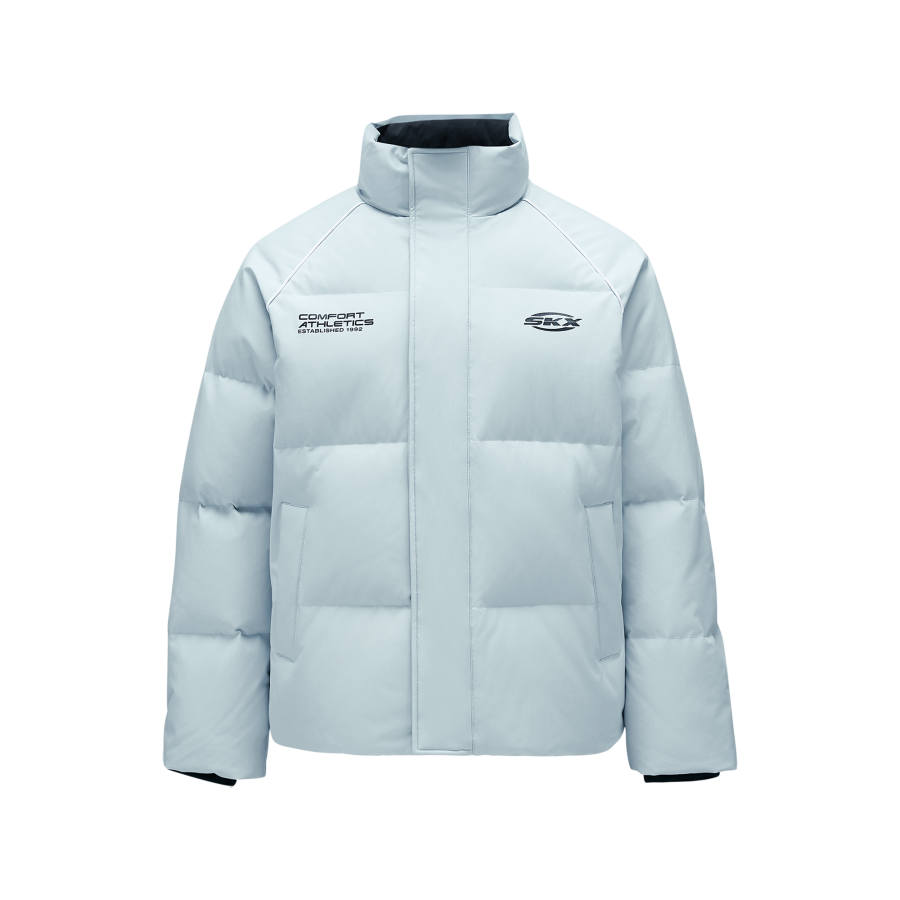 Skechers Down Jacket Unisex Pearl Blue