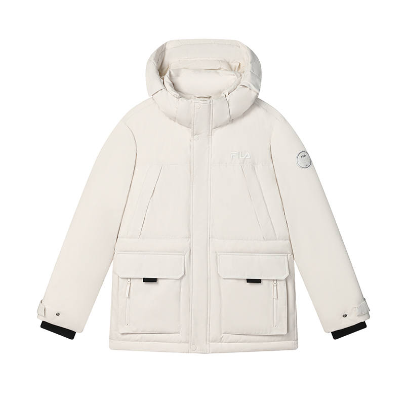 FILA FILA Down Jacket Men's Steam White