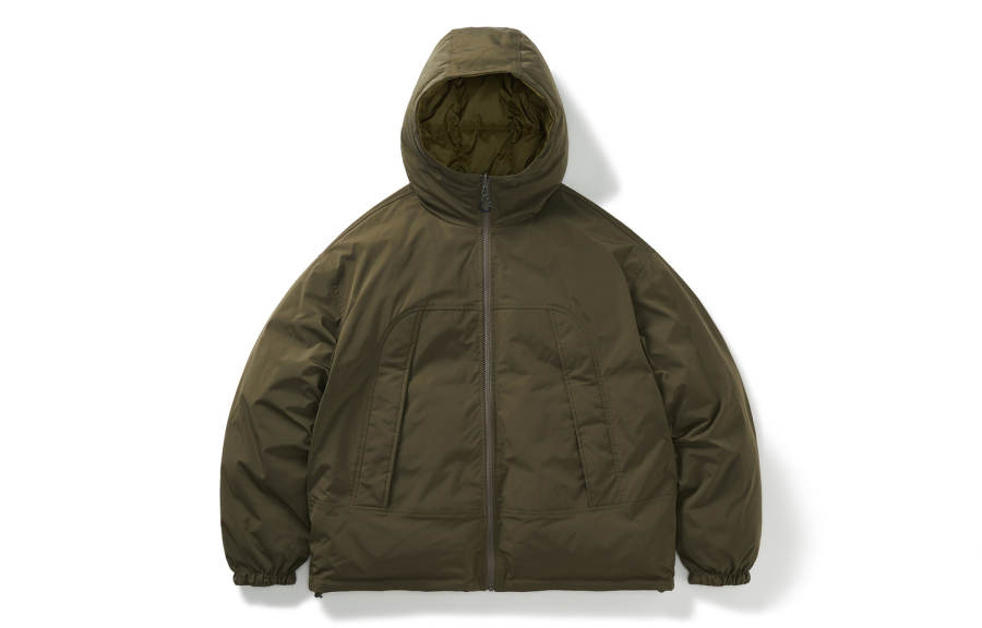 714STREET Puffer Jackets Unisex Hooded Thickened