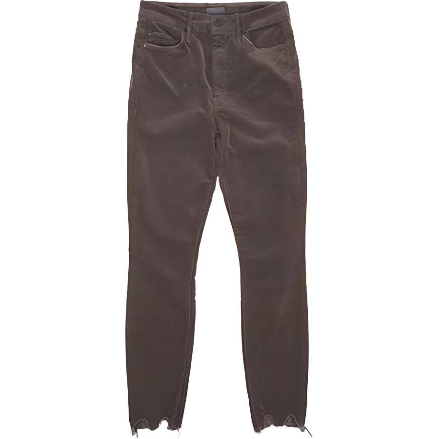 MOTHER Jeans Unisex Taupe Moderate Slim Fit Pants