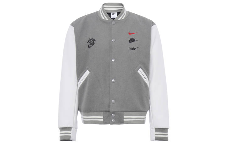 Nike Nike Jackets Men's Gray Baseball Collar Moderate Other