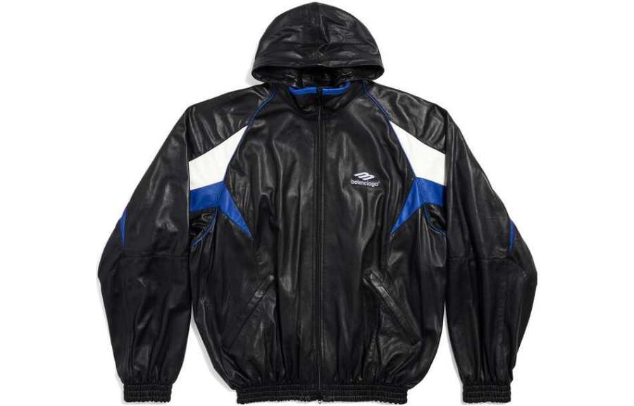 Balenciaga SS23 Leather Jacket Men's