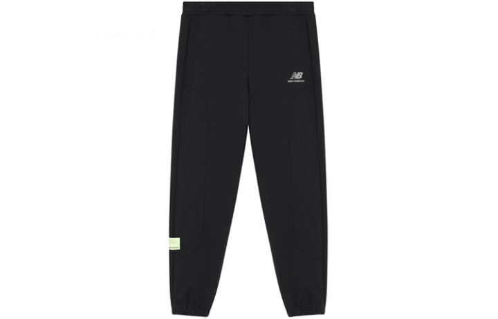New Balance New Balance Knitted Sweatpants Men's Black Moderate Cuffed Pants