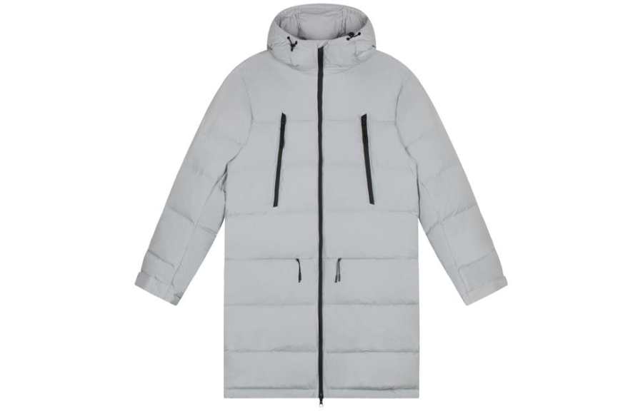 ASICS ASICS Down Jackets Men's Gray Hooded Moderate Other