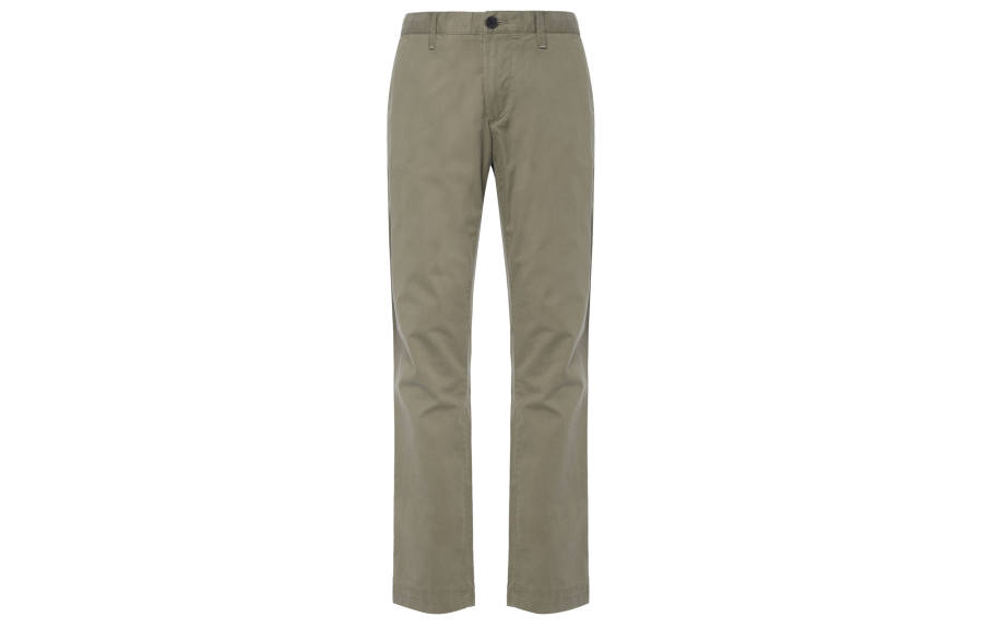 Timberland Casual Pants Men's Green Moderate Slim Fit Pants