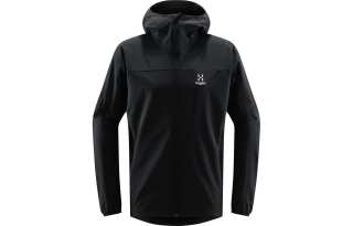HAGLÖFS Softshell Hood Jackets & Coats Men's Black