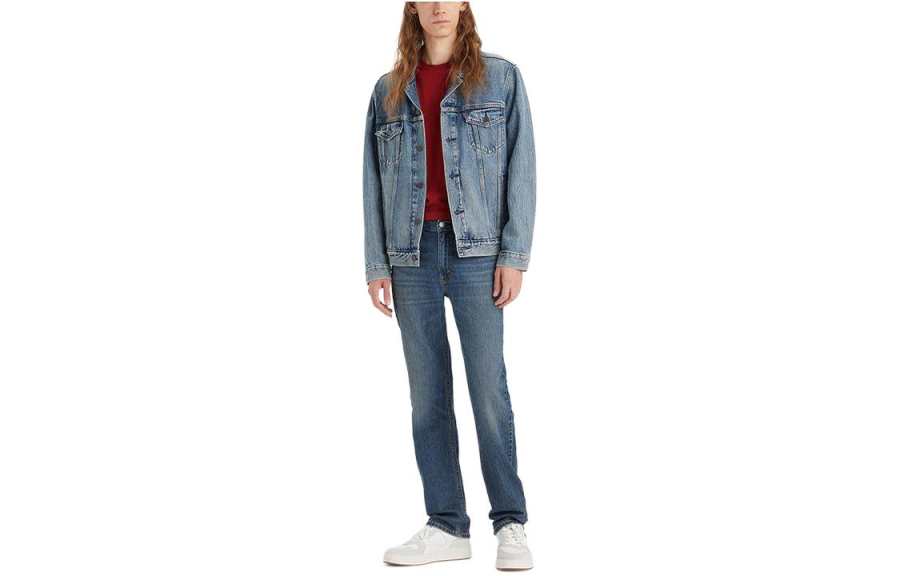 Levis Levis Jeans Men's Blue Thin Straight Fit Pants
