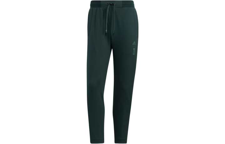 Adidas Adidas Knitted Sweatpants Men's Green Moderate Straight Fit Pants
