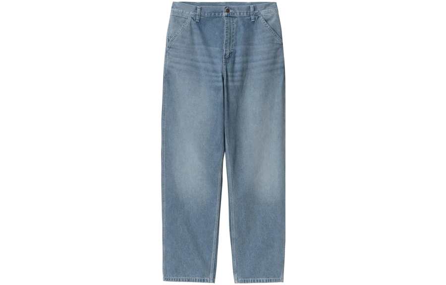 Carhartt WIP Jeans Men's Blue Moderate Straight Fit Pants