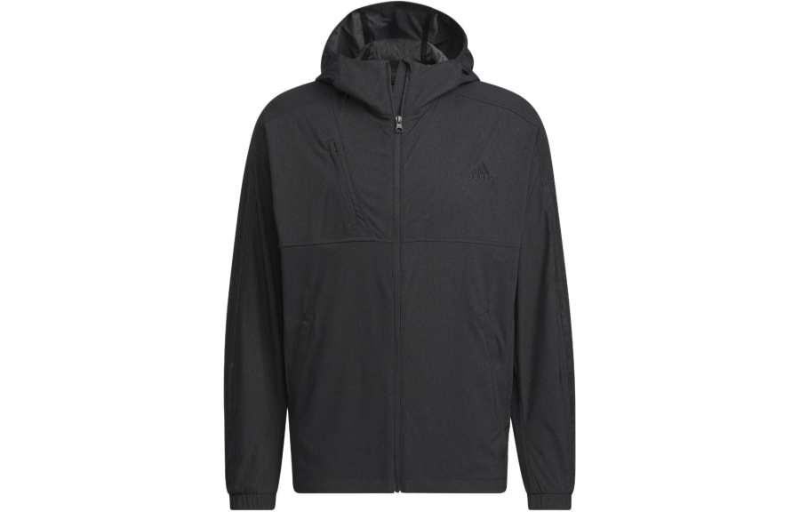 Adidas Adidas 24/7 Aeroready Hooded Track Jacket Jackets & Coats Men's Black