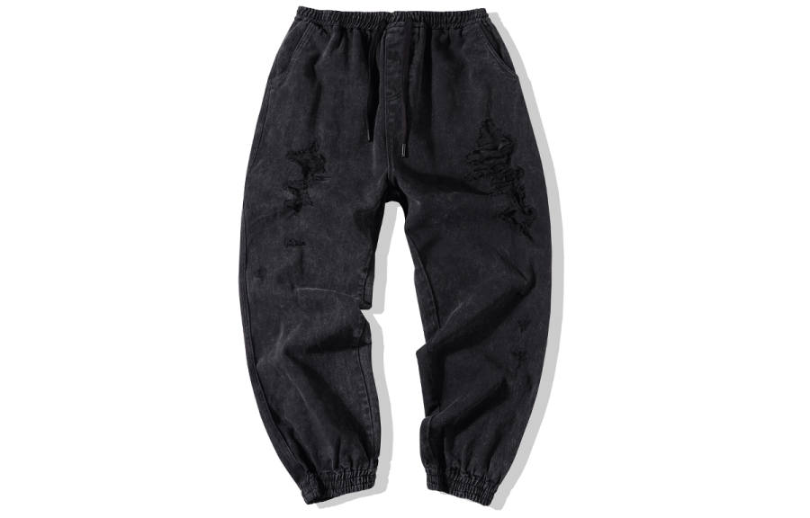 EPTISON Jeans Men's Thin Cuffed Pants