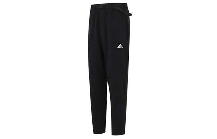 Adidas Adidas Knitted Sweatpants Men's Black Moderate Straight Fit Pants