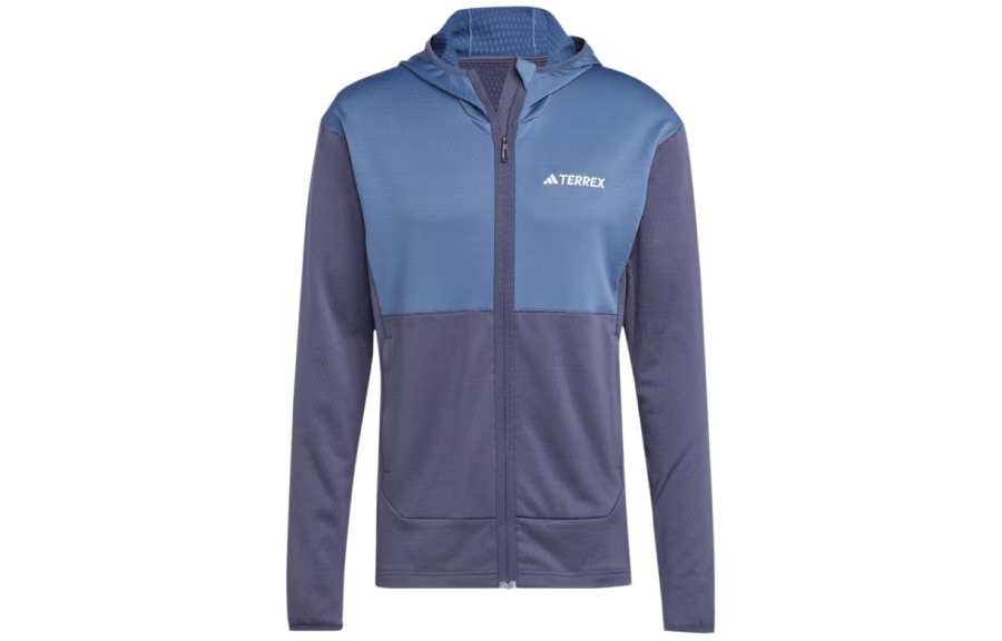 Adidas Adidas panelled zip-up hoodie