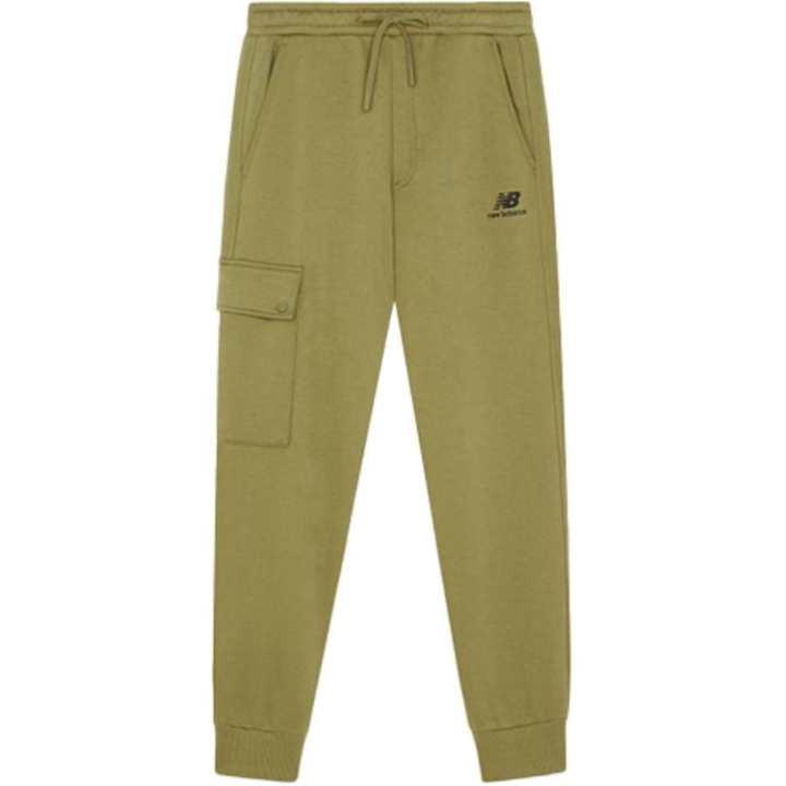 New Balance New Balance Knitted Sweatpants Men's Green Moderate Cuffed Pants