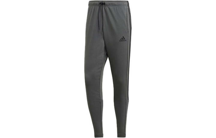 Adidas Adidas Knitted Sweatpants Men's Gray Moderate Pencil Pants