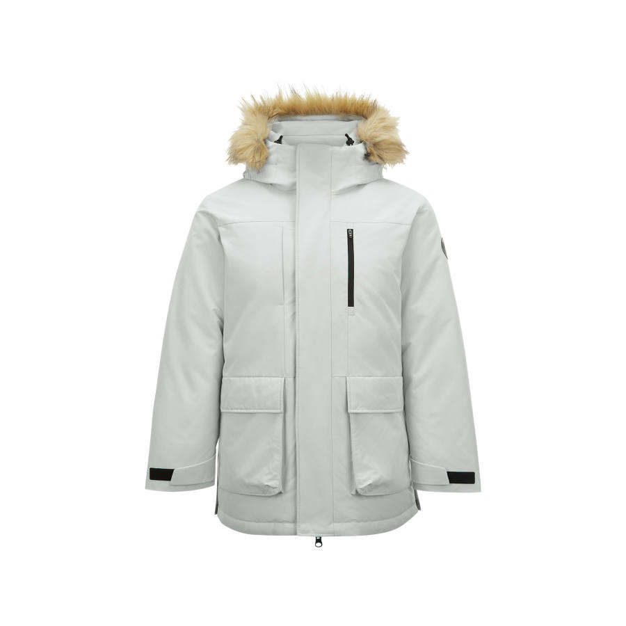 Skechers Down Jacket Unisex Purple Gray