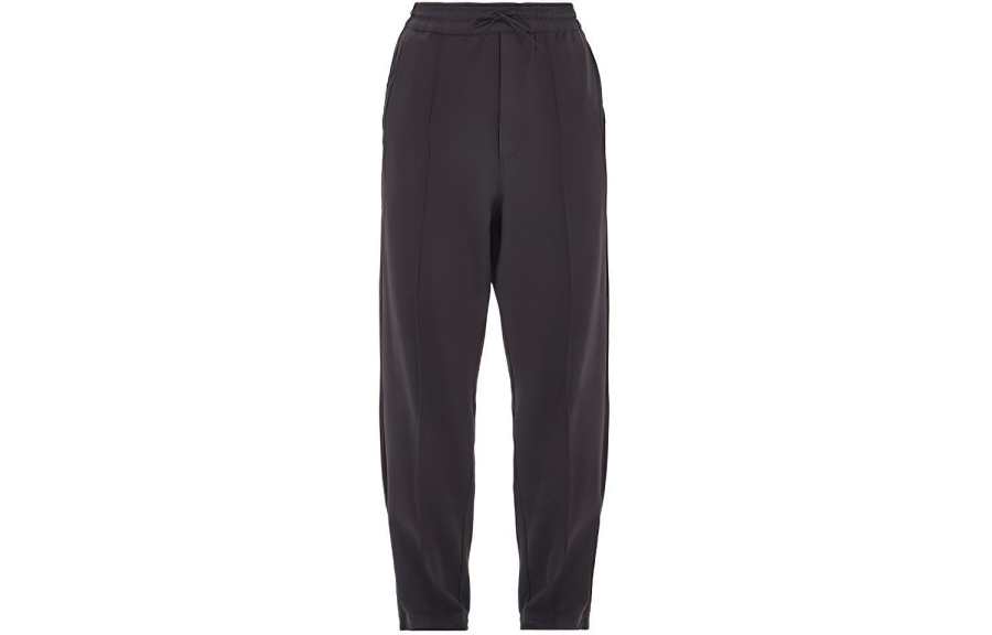 Y-3 Y 3 Casual Pants Men's Black Moderate Straight Fit Pants