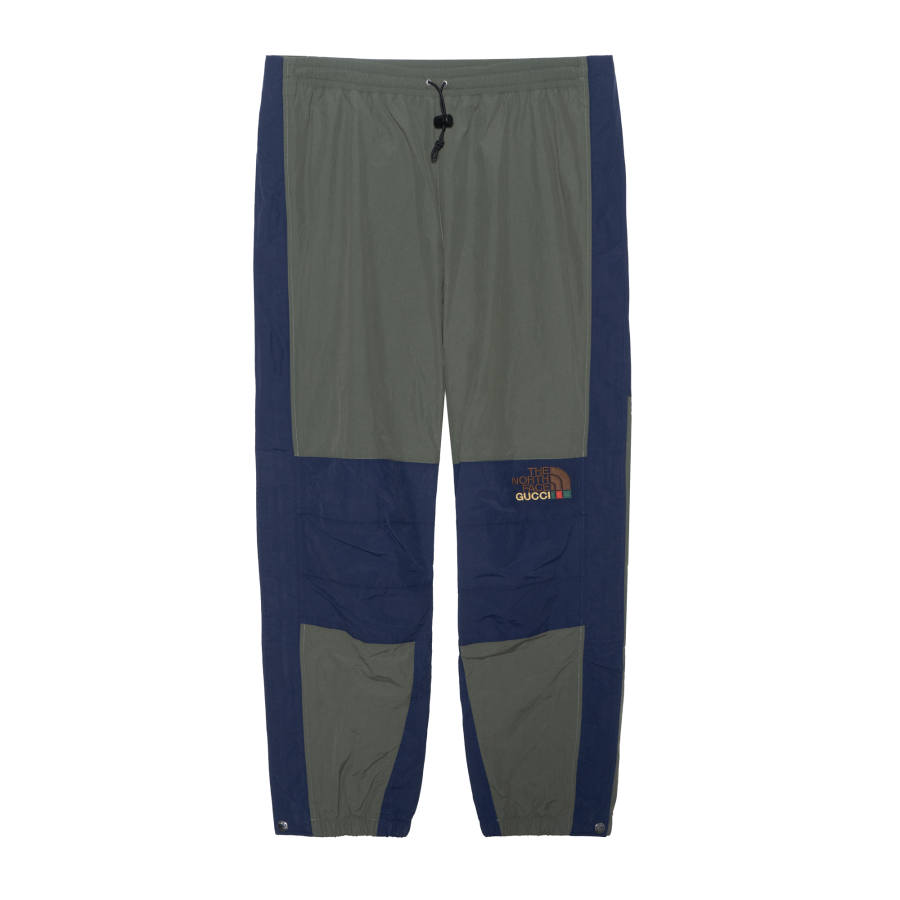 GUCCI x THE NORTH FACE Gucci X The North Face Knitted Sweatpants Men's Dark Blue