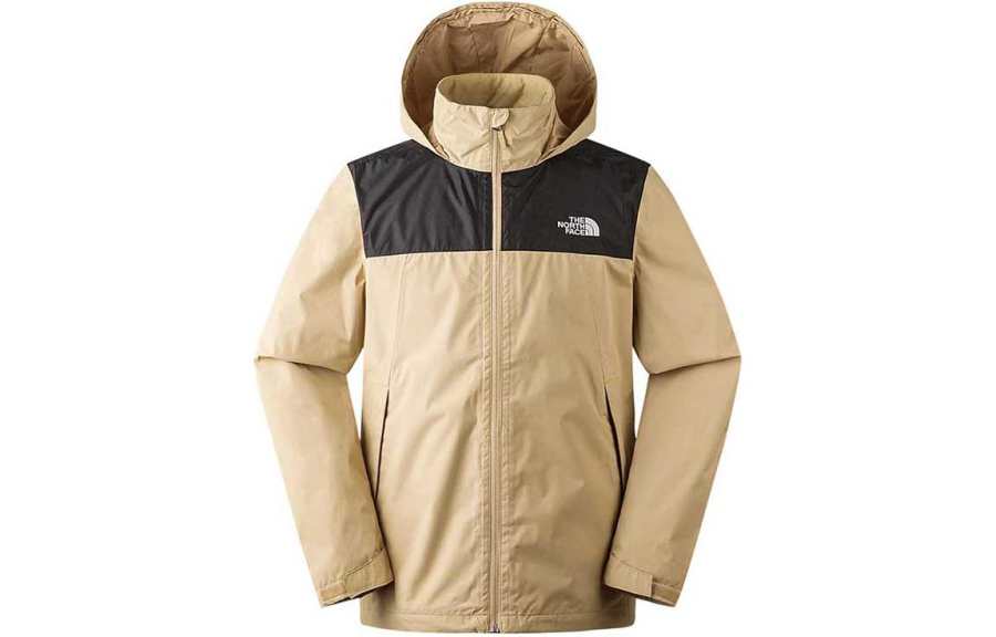 THE NORTH FACE SANGRO Waterproof And Breathable Windbreaker Jacket Unisex Khaki