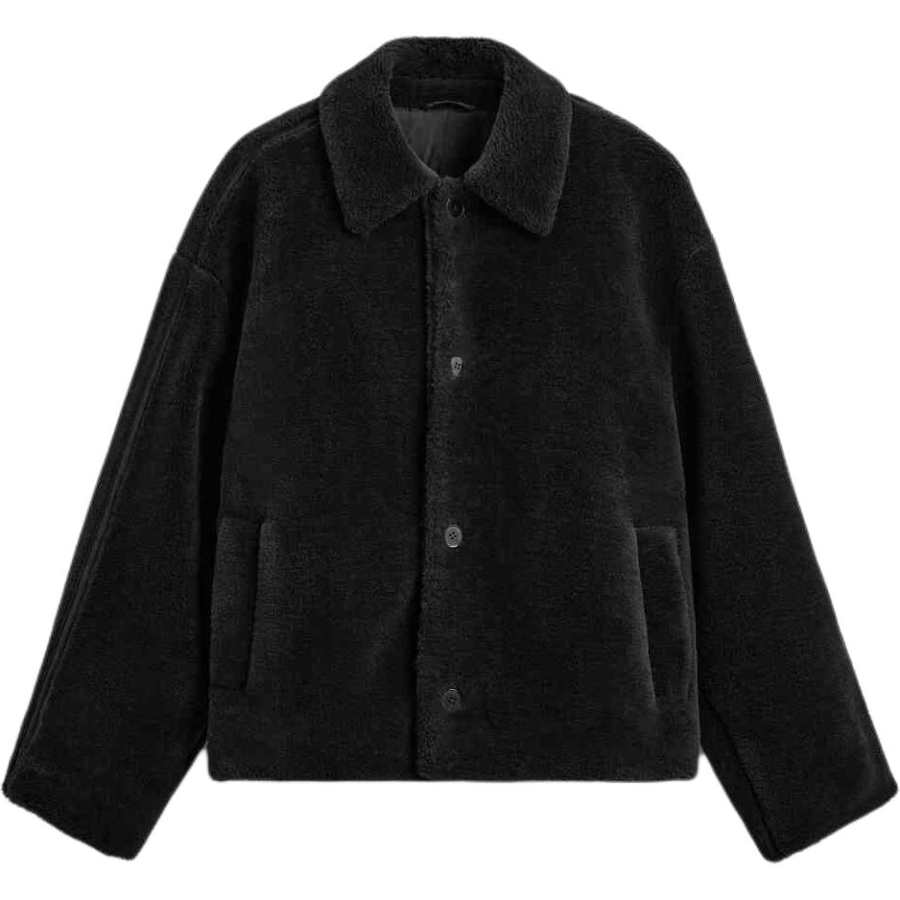 ZARA New Year FW24 Jackets & Coats Men's Black