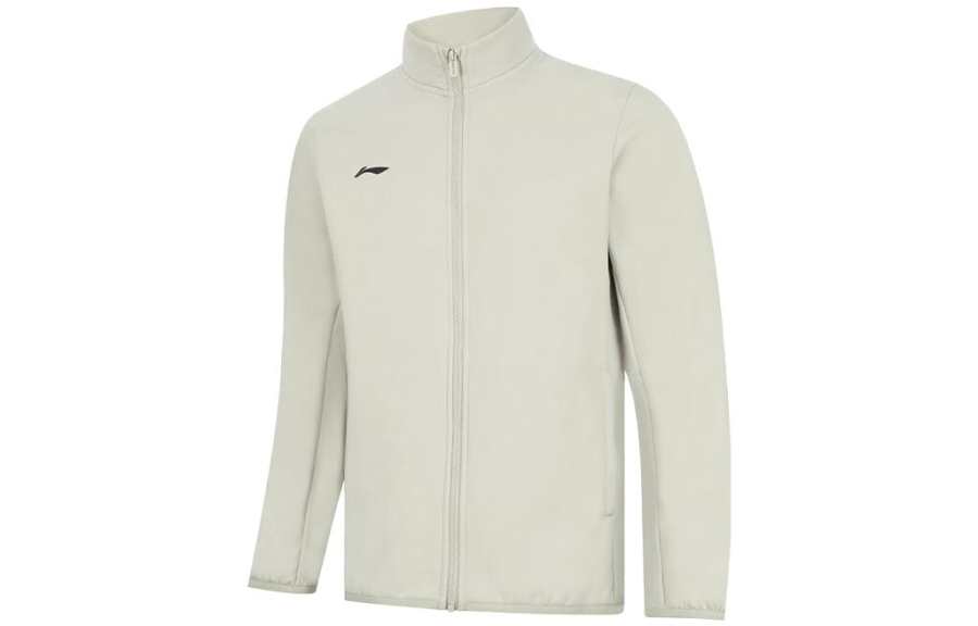 Li-Ning Li Ning Fitness Series Trench Coat Men's Camel Gray