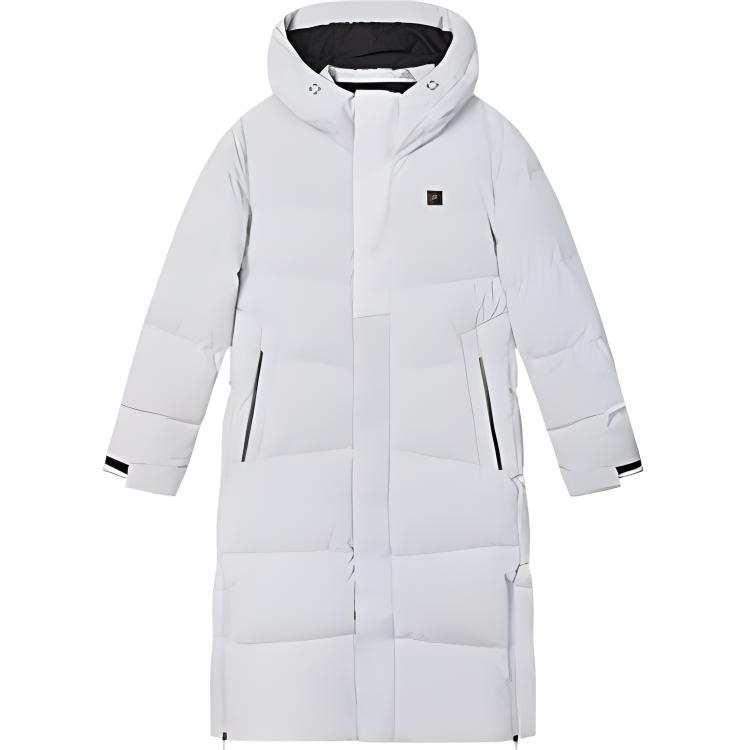 FILA WHITE Down Jacket Men's Orchid Blue Gray