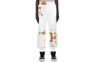 A-COLD-WALL* A COLD WALL* Knitted Sweatpants Men's White Moderate Straight Fit Pants